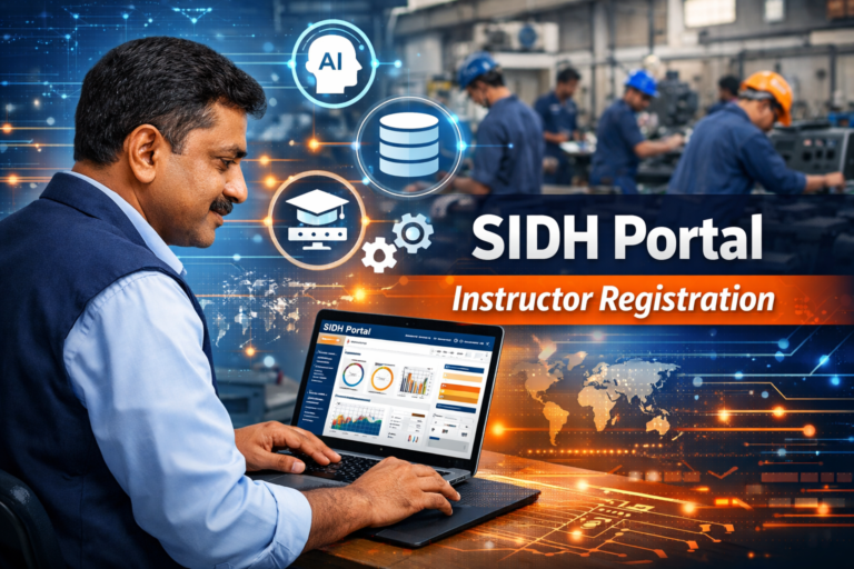 SIDH Portal पर Instructor Registration कैसे करें 2026 | NIMS System, ITSU Mapping, Timeline और DGT के नए नियम